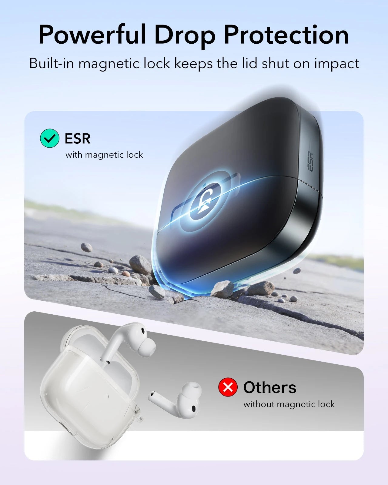 AirPods Pro 3 Pulse Lite Magnetic Case - Black ESR ESR