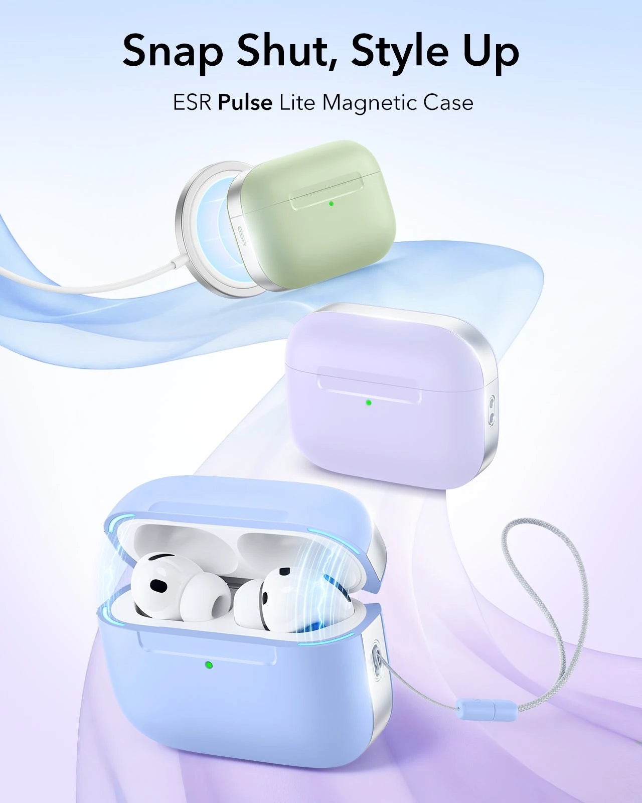 AirPods Pro 3 Pulse Lite Magnetic Case - Light Blue ESR ESR