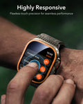 ESR Apple Watch Ultra 3 2025 Screen Protector Titanium / Orange Highly Responsive