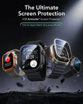 Apple Watch Ultra 4 Armorite Screen Protector (Bezel) - Titanium / Black ESR ESR