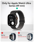 Apple Watch Ultra 4 Armorite Screen Protector (Bezel) - Titanium ESR ESR