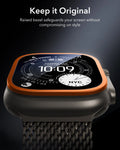 Apple Watch Ultra 4 Armorite Screen Protector (Bezel) - Titanium / Orange ESR ESR