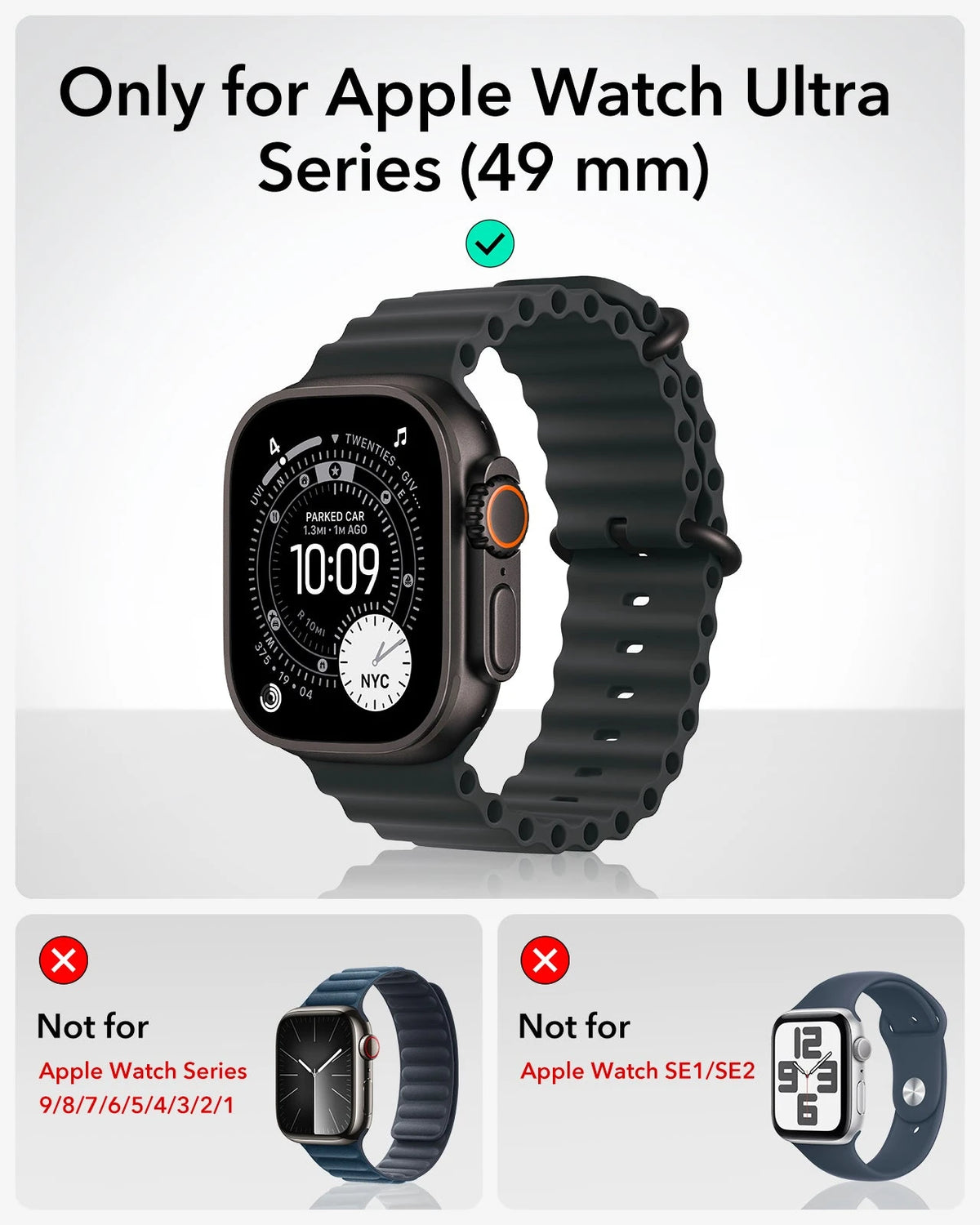 Apple Watch Ultra 4 Armorite® Pro Screen Protector -2 Pack ESR ESR