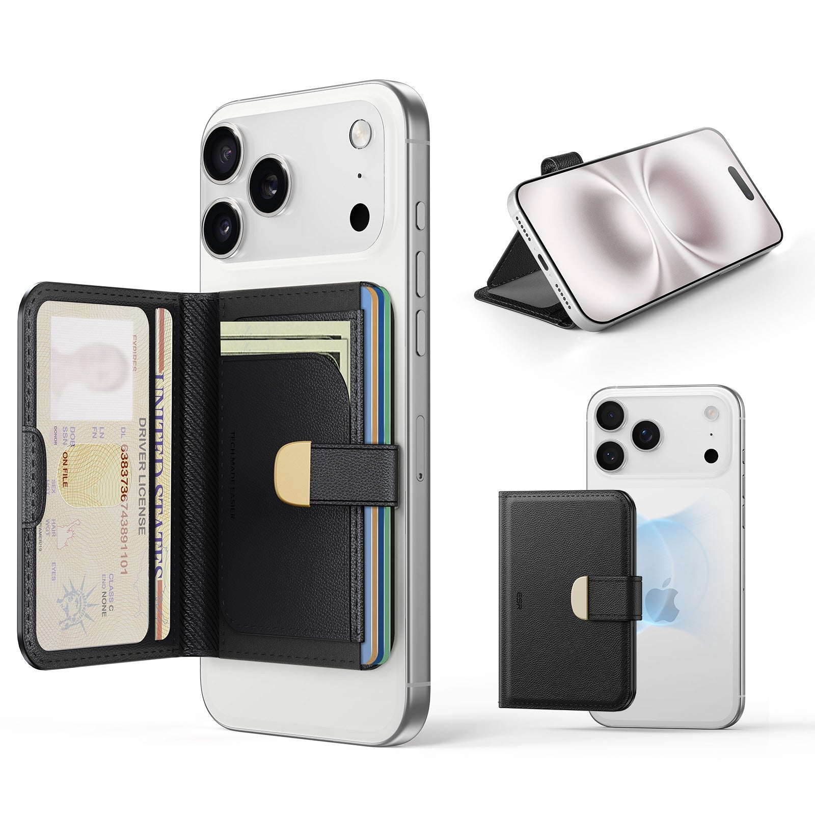 Aura Clutch Magnetic Wallet - Black ESR ESR
