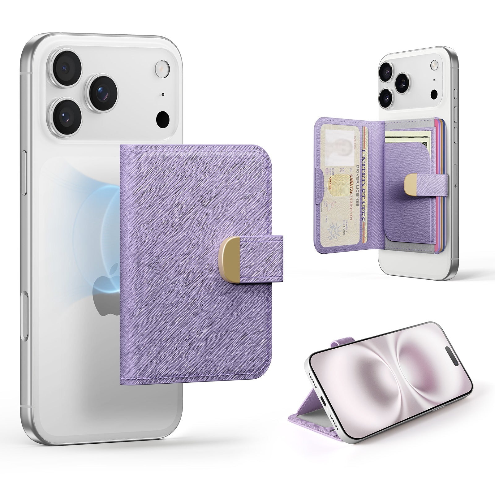 Aura Clutch Magnetic Wallet - Lavender ESR ESR