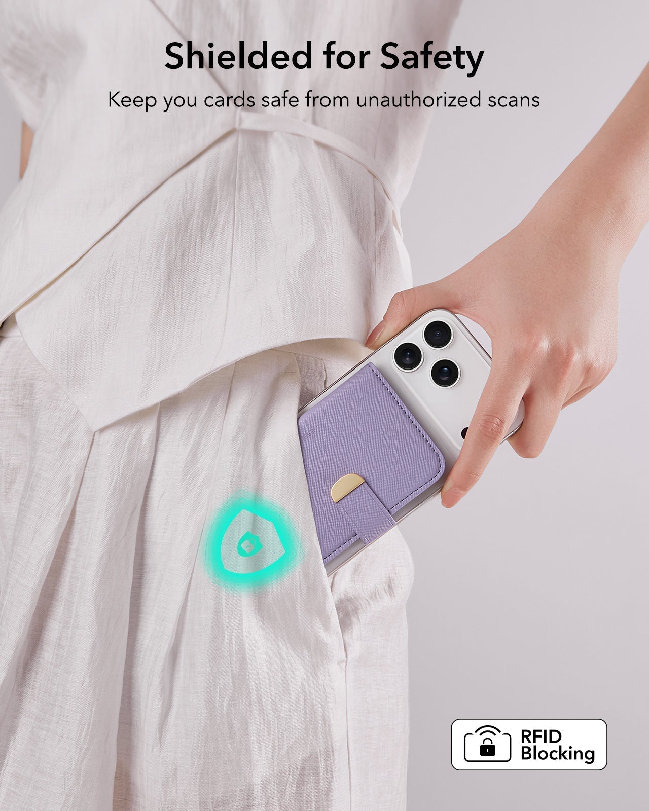 Aura Clutch Magnetic Wallet - Lavender ESR ESR