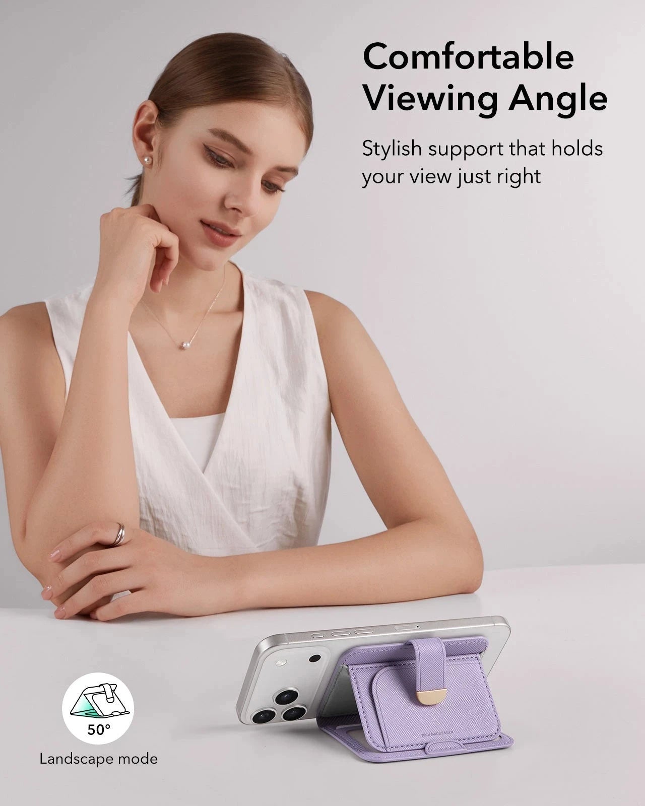 Aura Clutch Magnetic Wallet - Lavender ESR ESR