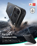 ESR Black iPhone 18 Pro Max Tough Phone Case Magsafe with Stand For Life's Greatest Hits
