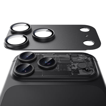 Black iPhone 18 Pro Corning Glass Camera Lens Protector