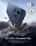 ESR Navy Blue iPhone 18 Pro Max Case Tough Phone Case with Magsafe For Life's Greatest Hits
