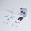 Classic Magnetic Wallet and Geo Wallet Stand Bundle - Coastal Summer&Midnight Black