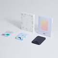 Classic Magnetic Wallet and Wallet Stand Bundle - Coastal Summer&Midnight Black