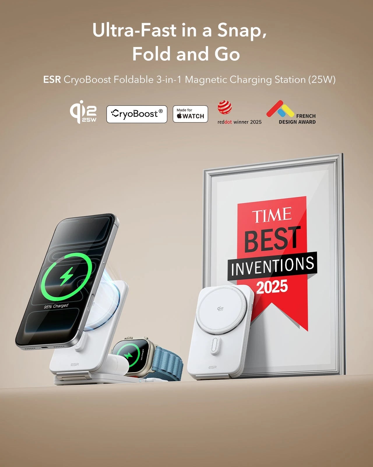 Ultra-Fast in a Snap,Fold and Go