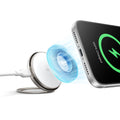 Cyclone 25W Magnetic Charging Pad with CryoBoost - Silver - 1 Set ESR ESR