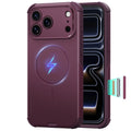 Deep Burgundy iPhone 18 Pro Max Case Tough Phone Case with Magsafe