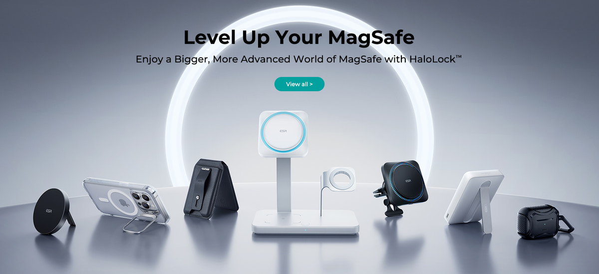 HaloLock MagSafe – Secure Magnetic Wireless Charging & Cases | ESR