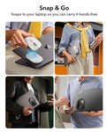 Snap&Go-Snaps to your laptop so you can carry it hands-free