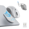 White-wireless-mouse