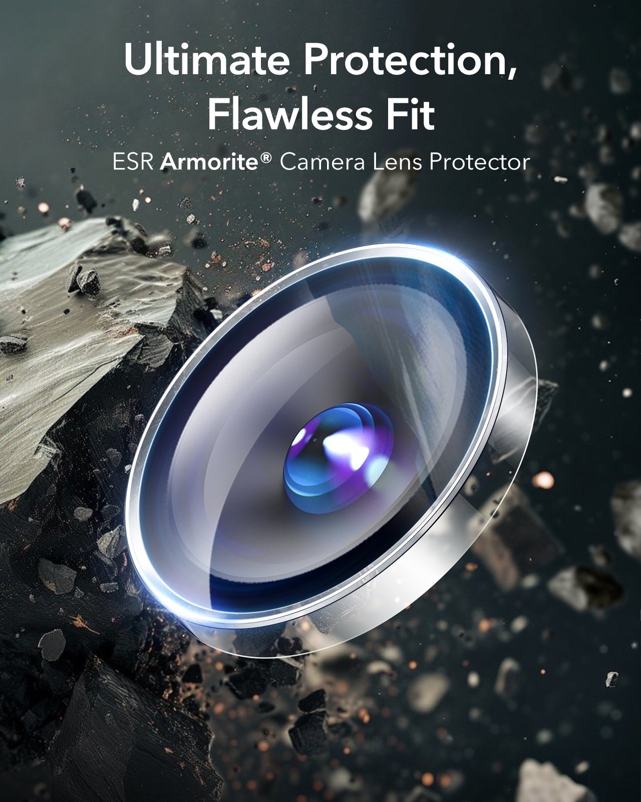 Galaxy S25 Ultra Armorite Camera Lens Protectors - Clear