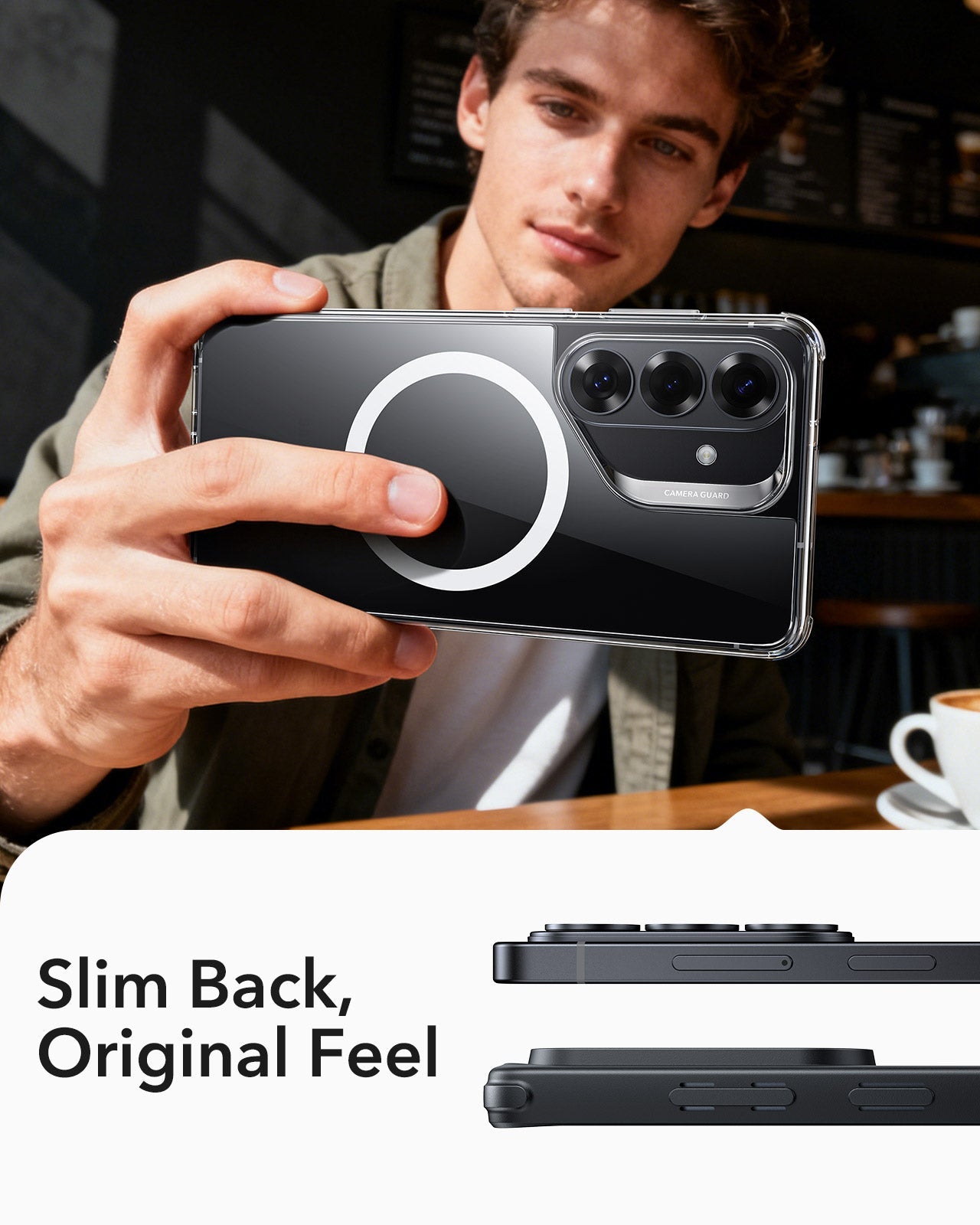 Samsung Galaxy S26 Classic Hybrid Magsafe Case Clear slim back original feel