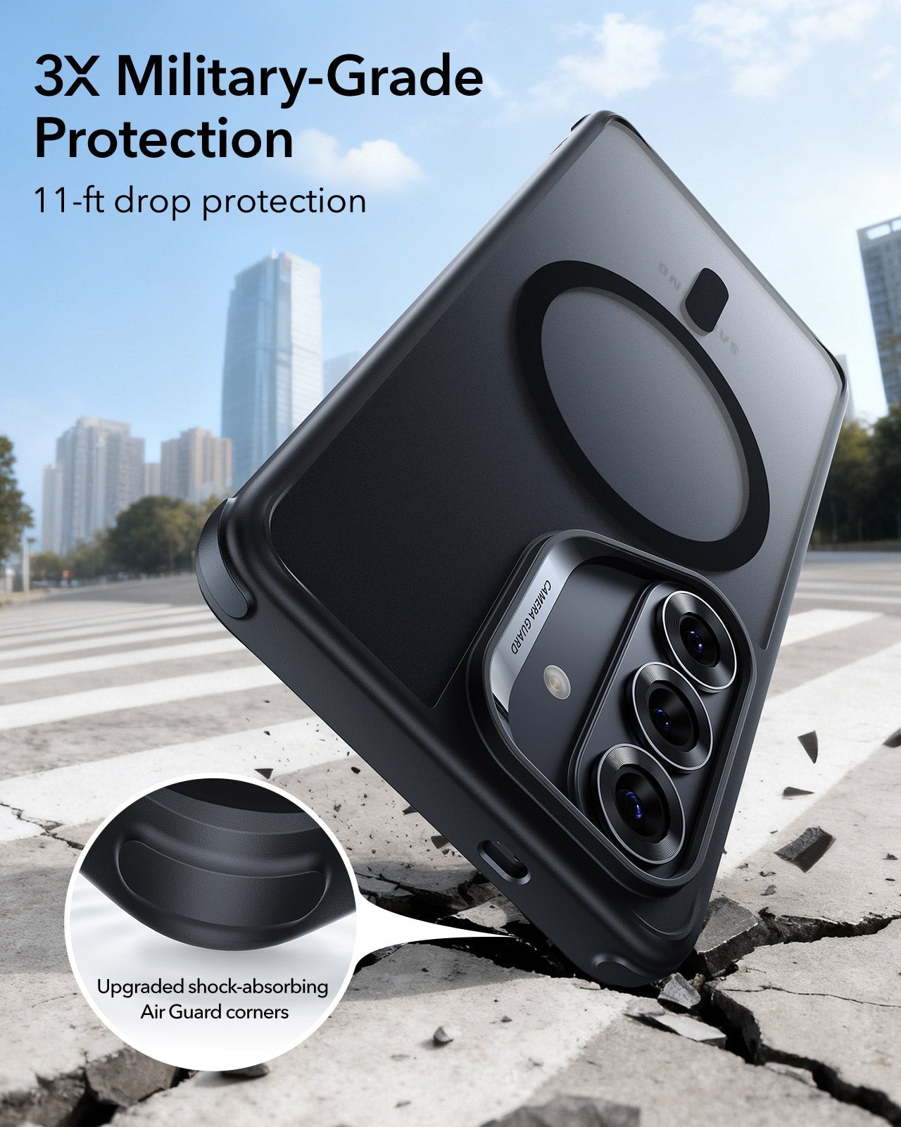 Samsung Galaxy S26 Classic Hybrid Magsafe Case 3X military grade protection