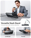 ESR Samsung Galaxy S26 Ultra Classic Hybrid Magsafe Case with Stand Clear Black Versatile Stash Stand