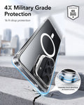 Samsung Galaxy S26 Ultra Classic Hybrid Magsafe Case with Stand Clear 4X Military Grade Protection