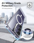 Samsung Galaxy S26 Ultra Classic Hybrid Magsafe Case with Stand Clear 4X Military Grade Protection