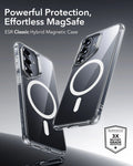 Samsung Galaxy S26 Plus Classic Hybrid Magsafe Case Clear poweful protection effortless magsafe