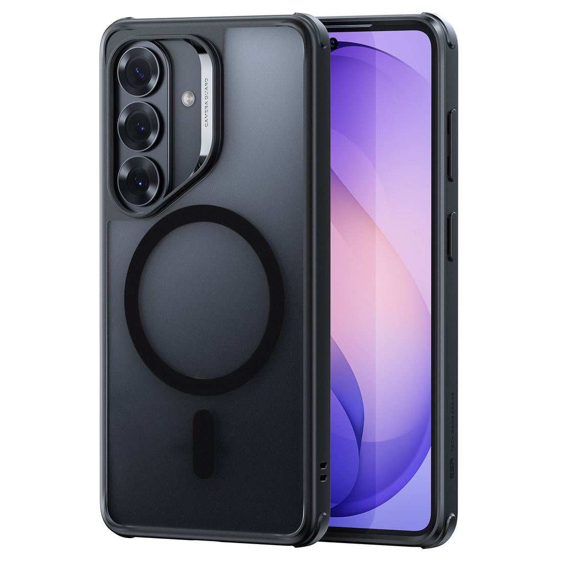 Samsung Galaxy S26 Plus Classic Hybrid Magsafe Case Frosted Black