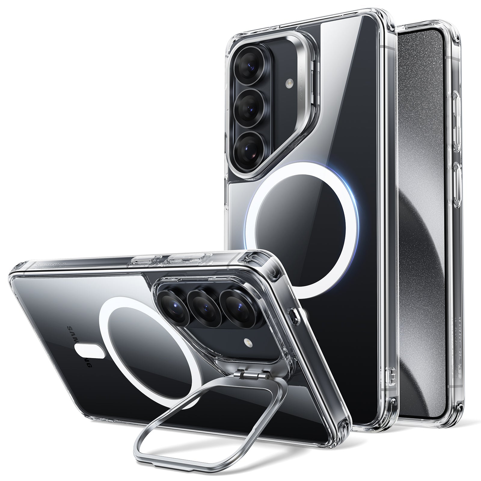 Samsung Galaxy S26 Plus Classic Hybrid Magsafe Case with Stand Clear