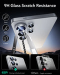 Galaxy S26 Ultra Camera Lens Protector Silver 9H Glass Scratch Resistance