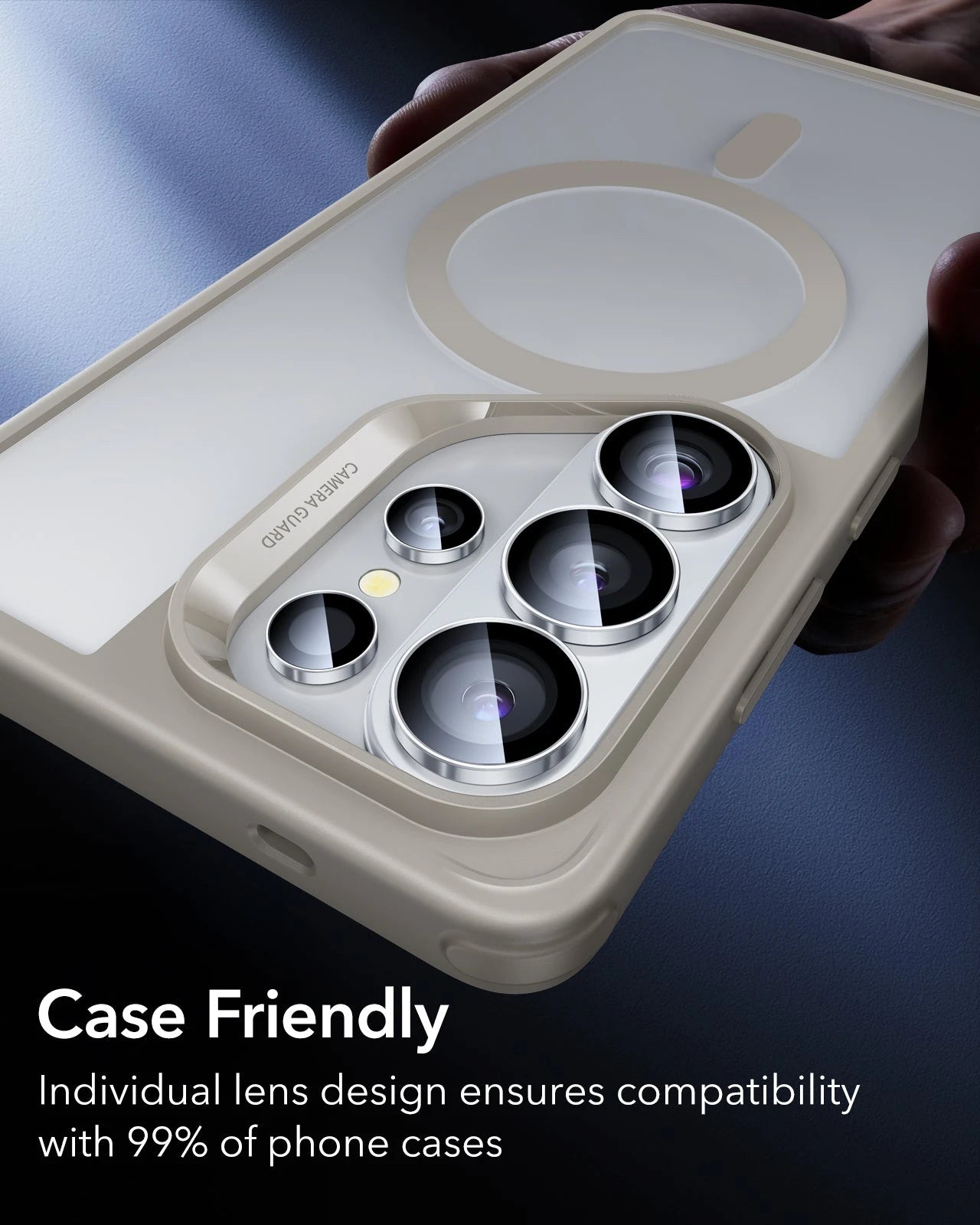 Galaxy S26 Ultra Armorite® Camera Lens Protector - Silver ESR ESR