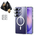 Samung Galaxy S26 Ultra Classic Hybrid Magsafe Case with Corining Glass Privacy Screen Protector Clear