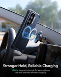 ESR Samsung Galaxy S26 Ultra Cyber Tough Magsafe Case with Stand Navy Blue Stronger Hold Reliable Charging