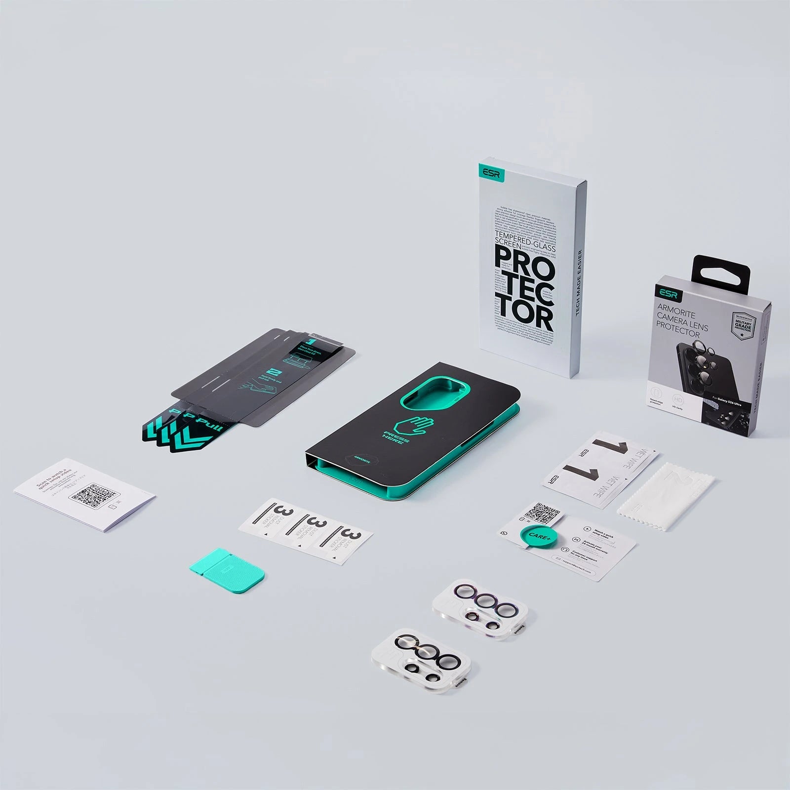 ESR Galaxy S26 Ultra Armorite Privacy Screen Protector and Camera Lens Protector Set