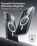 Samsung Galaxy S26 Ultra Classic Hybrid Magsafe Case Clear Powerful Protection Effortless Magsafe