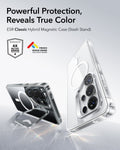 ESR Samsung Galaxy S26 Ultra Classic Hybrid Magsafe Case with Stand Clear Powerful Protection ，Reveals True Color