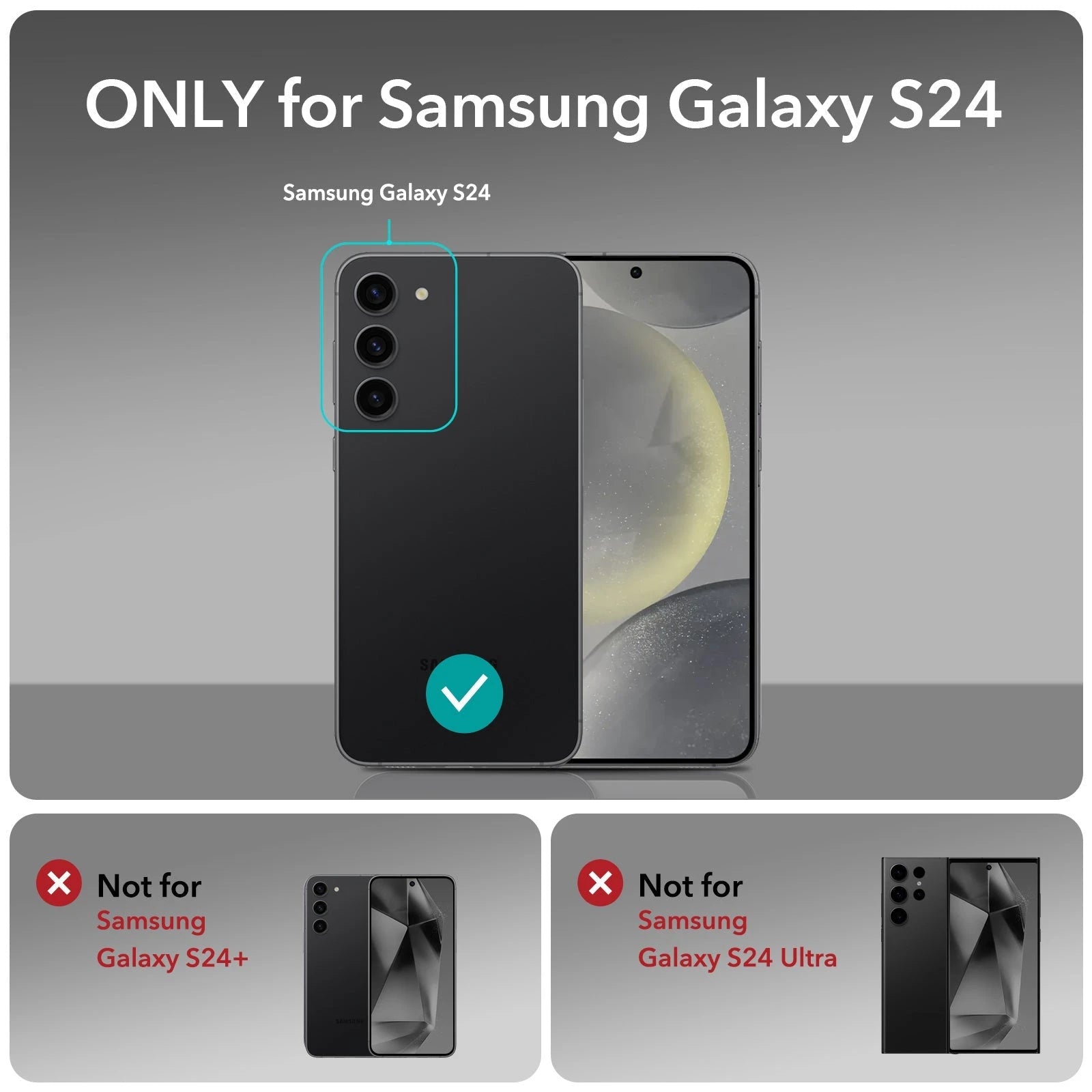 Galaxy S24 Boost Kickstand Case - Black ESR ESR