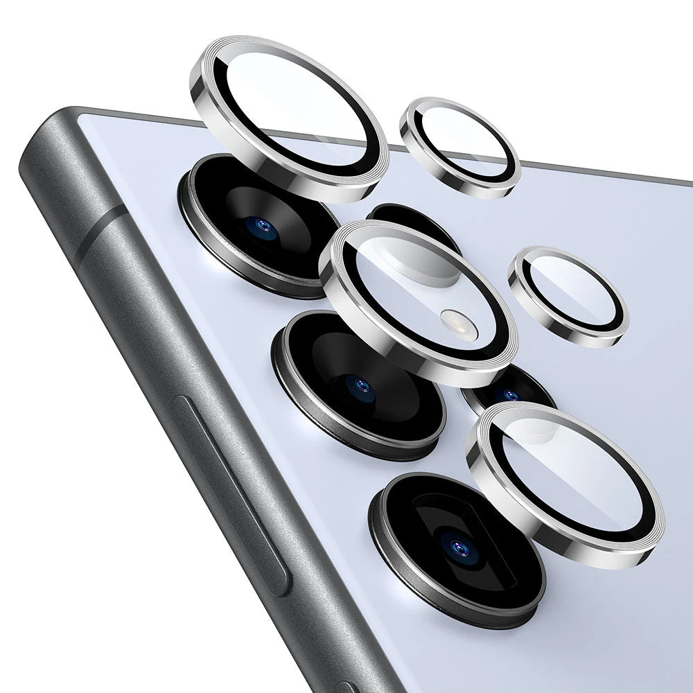 Galaxy S24 Ultra Armorite Camera Lens Protectors - Silver - ESR 