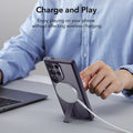 Galaxy S24 Ultra Boost Flickstand Case (HaloLock) - Frosted Purple - ESR 