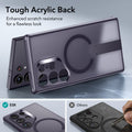 Galaxy S24 Ultra Boost Flickstand Case (HaloLock) - Frosted Purple - ESR 