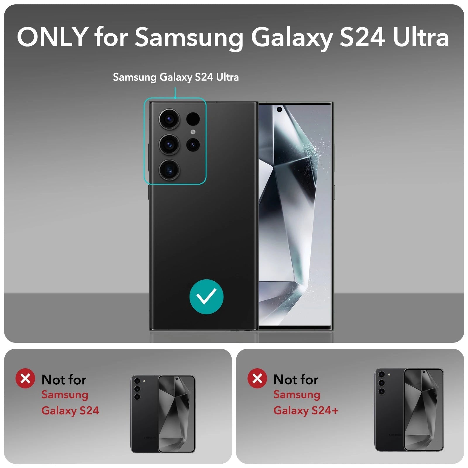 Galaxy S24 Ultra Boost Kickstand Case - Clear ESR ESR