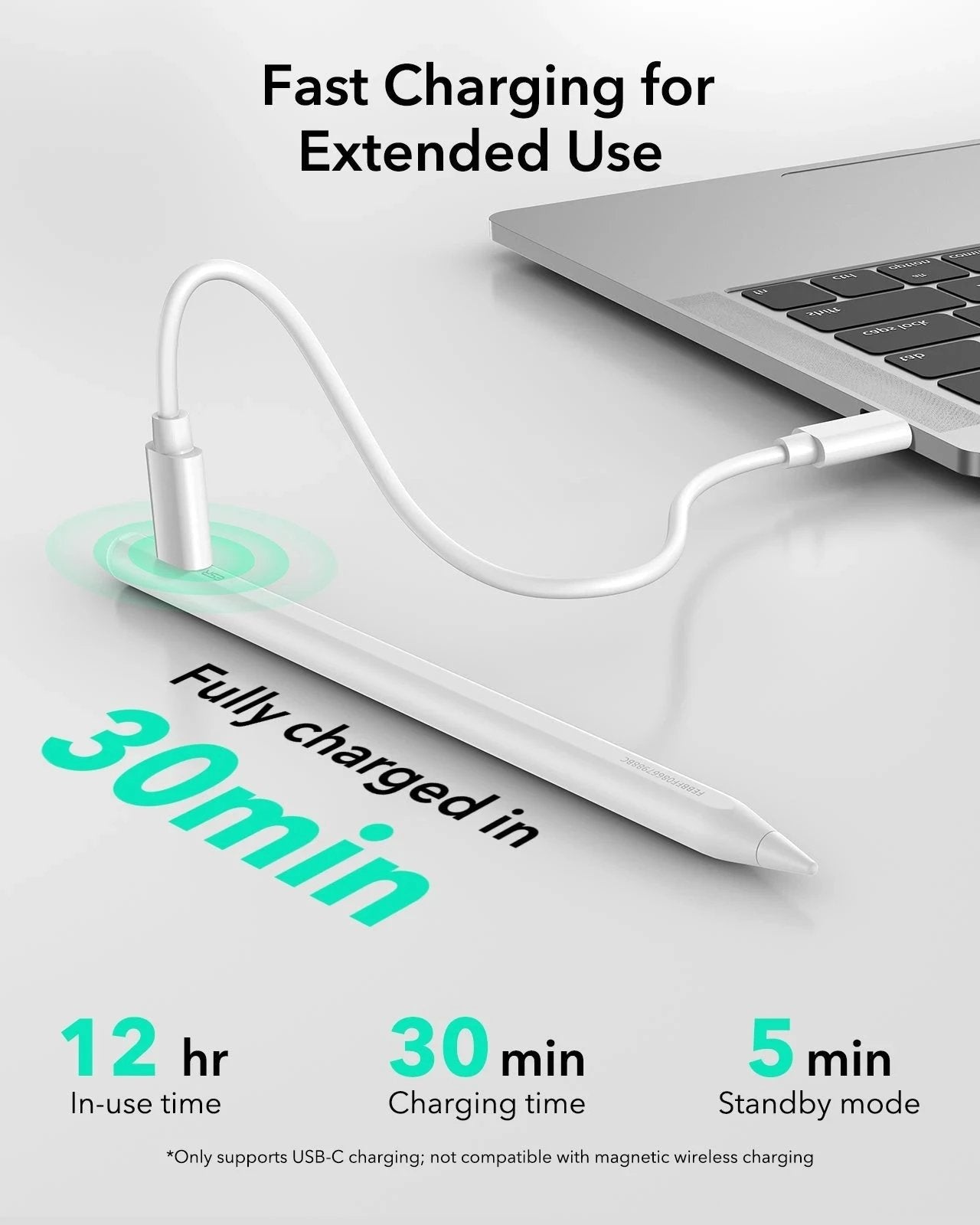 Geo Digital Pencil with Built-in Find My - Pink ESR ESR