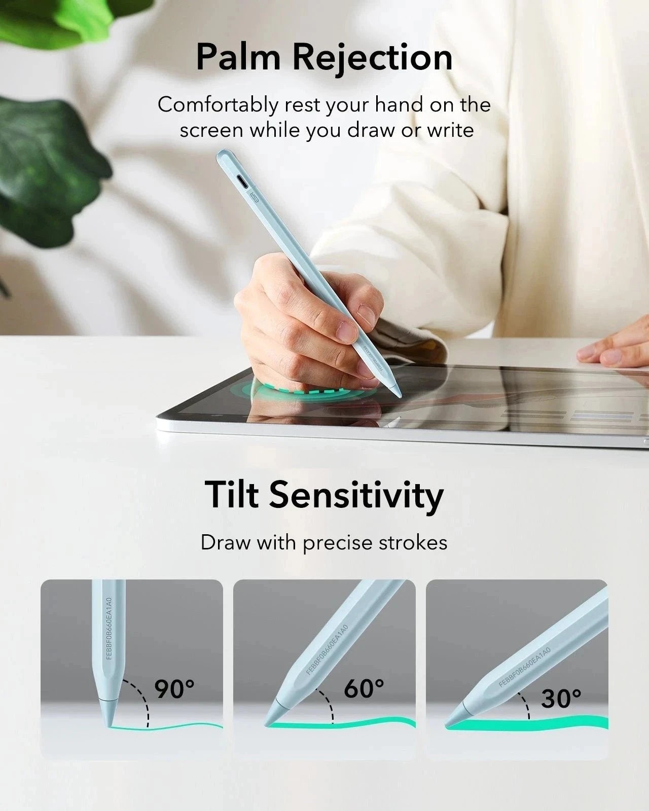 Geo Digital Pencil with Built-in Find My - Blue ESR ESR