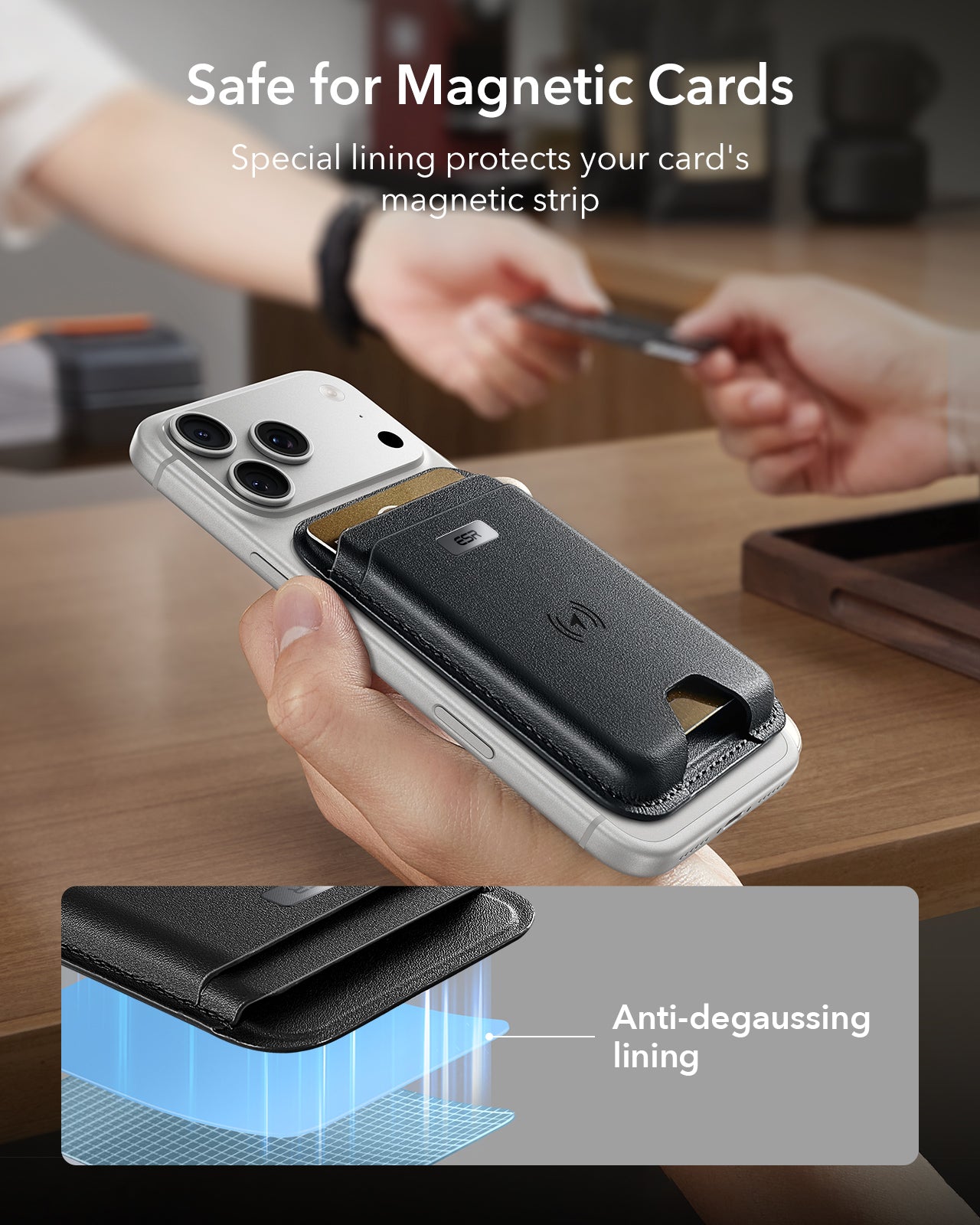 Geo Wallet Boost (HaloLock) - Dark Blue ESR ESR