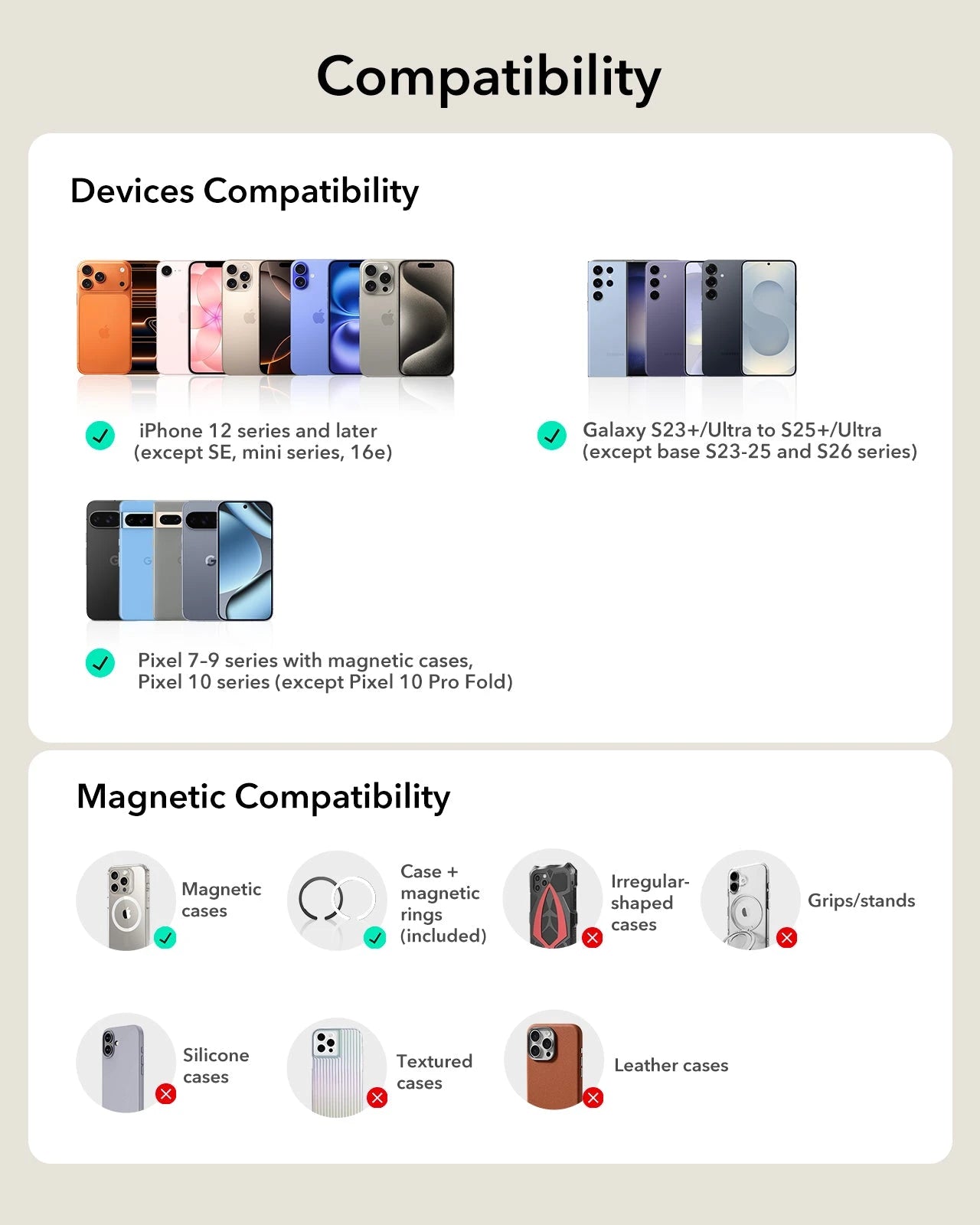 Grip Wallet Stand (HaloLock) - Pink