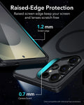 Galaxy S25 Ultra HaloLock Classic Hybrid Case - Frosted Black ESR ESR