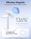 ESR AirPods 4 case with FlickLock lid opening automatically with a flick