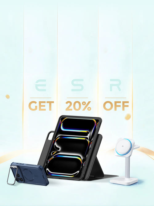 ESR Members Day Sale: ESRTech Perfect Gifts — Chargers & Protection Gear
Get up to 30% off on cases and screen protectors for iPhone and Samsung Galaxy.
Enjoy these limited-time deals – shop now before they sell out.